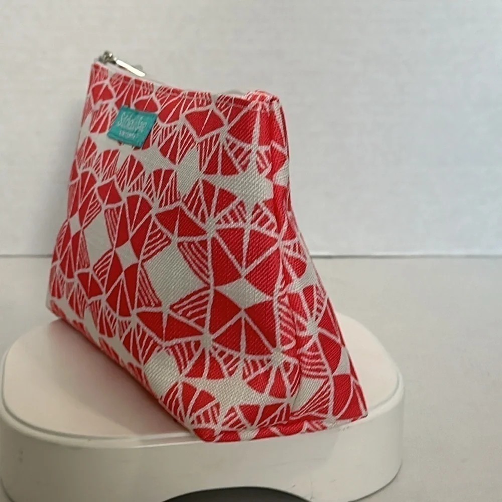 SATCHEL & SAGE FOR CLINIQUE MAKE UP OR COSMETICS BAG NEW